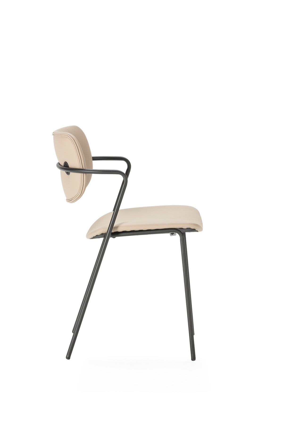 ESSZIMMERSTUHL Maika Beige 49/55/48 cm 2er-Set - Beige, Textil (55/48/49cm) - Calicosy
