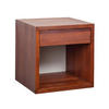 NACHTTISCH Hugo, braune Birke, 30/39/39 cm - Braun, Holz (39/39/30cm) - WOODEK