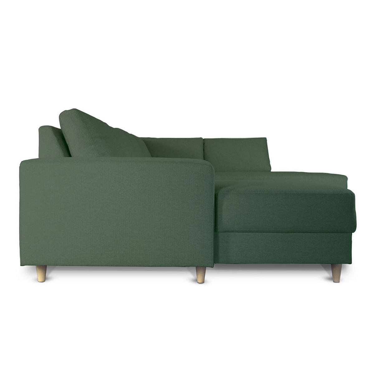 WOHNLANDSCHAFT grün - Grün, Textil (288/82/225cm) - ebuy24