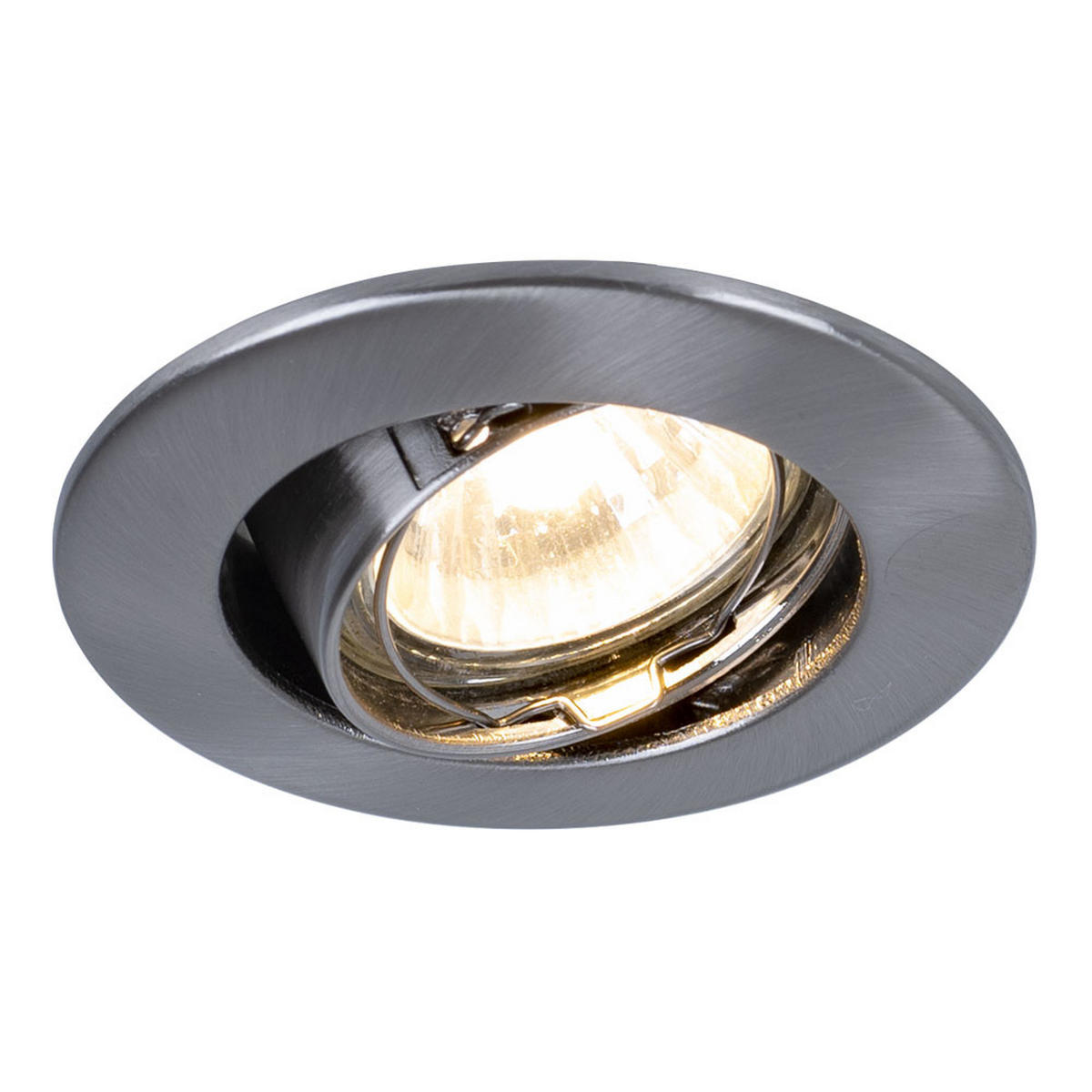 LED DECKENLEUCHTE PREMIUM LINE Silber Metall - Silberfarben, Glas (6.5/6.5/5cm)