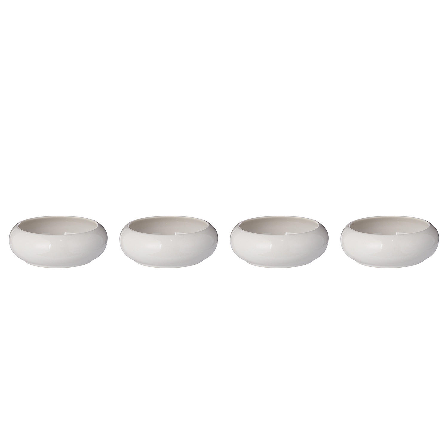 SCHALEN 4er-Set Boogy 15 cm - Creme, Keramik (15/15/6cm) - Butlers