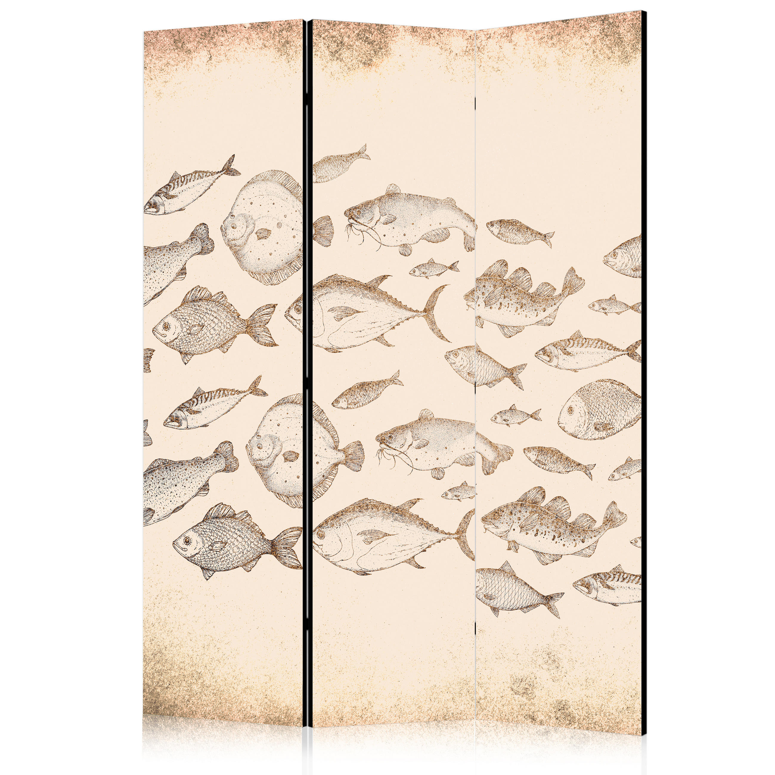 Muralo Paravent Beige 135x172x3 cm