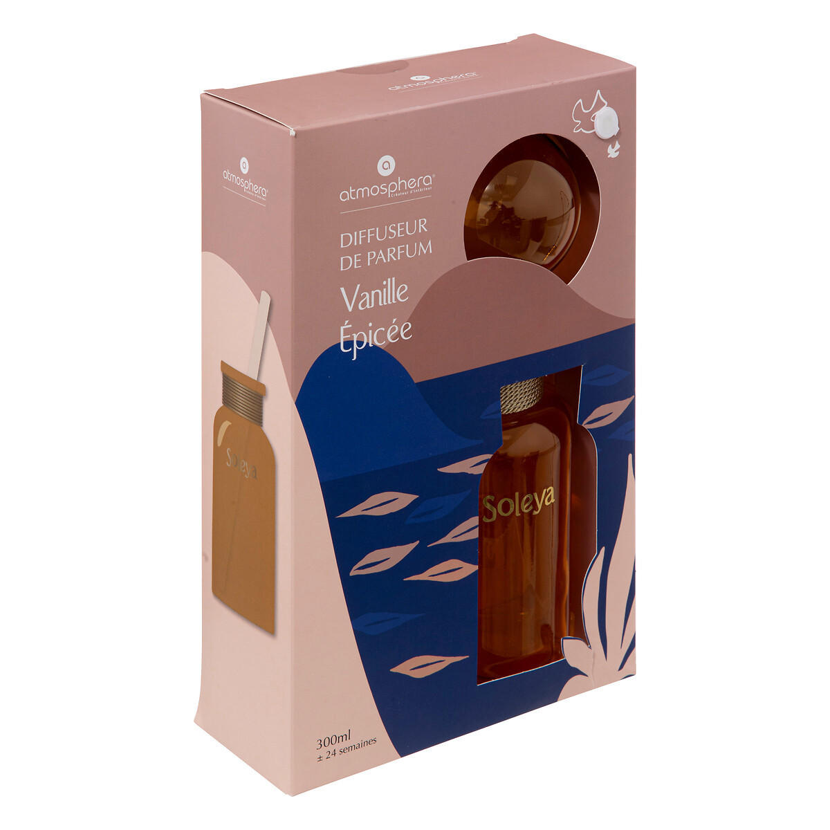 DUFTDIFFUSOR Soleya 300 ml - Gelb, Glas (14/28/14cm) - Atmosphera Createur d´interieur