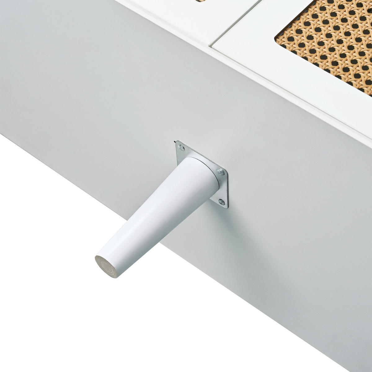 TV-SCHRANK Weiß 180/40/65 cm - Weiß, Holzwerkstoff (40/65/180cm) - Urban Meuble