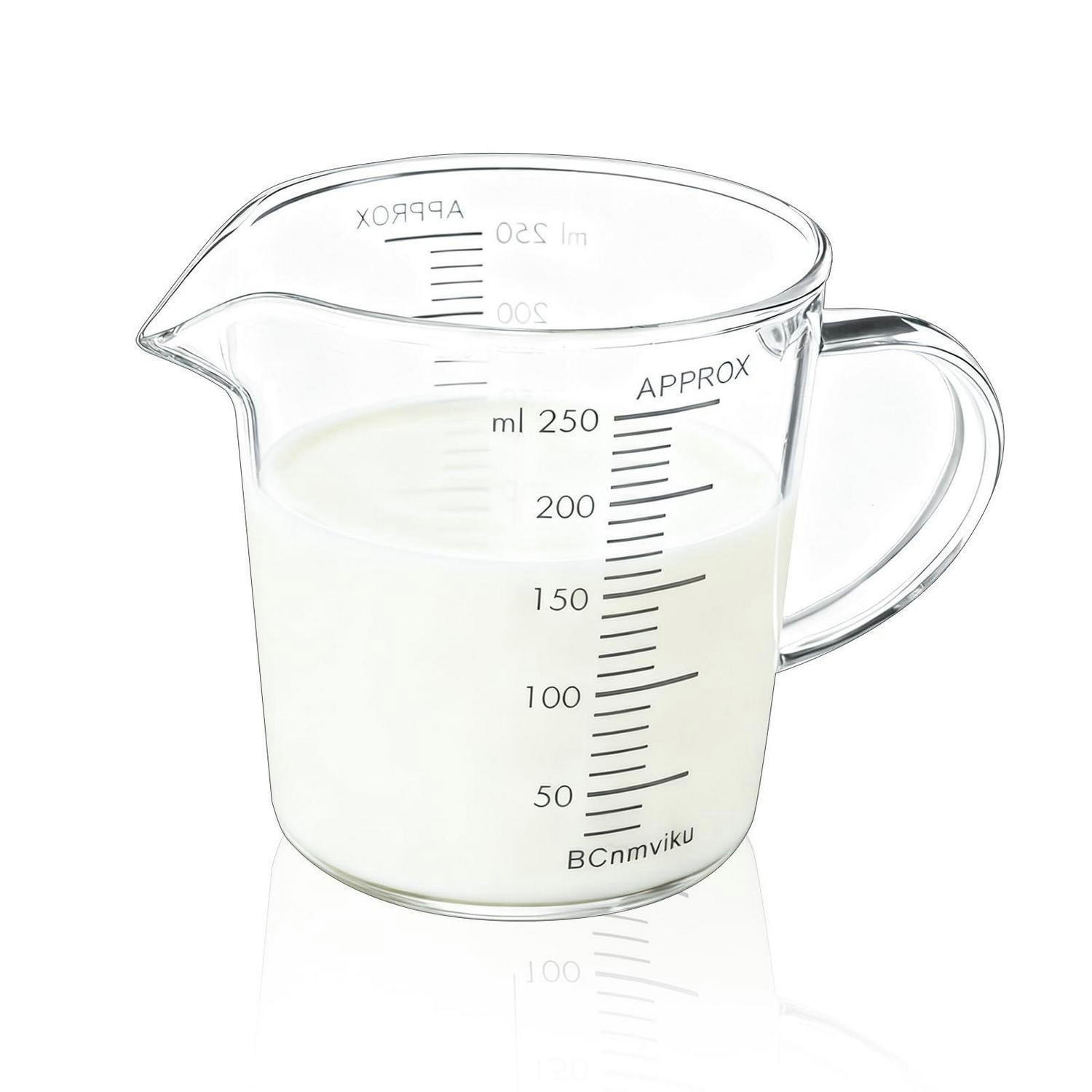 MESSBECHER Glas 250 ml Borosilikatglas - Transparent, Glas (0.25L)