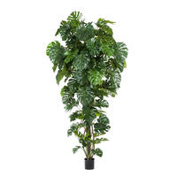 KUNSTBAUM Künstliche Monstera - Chris 280 cm - Grün, Kunststoff (280cm) - aplanta