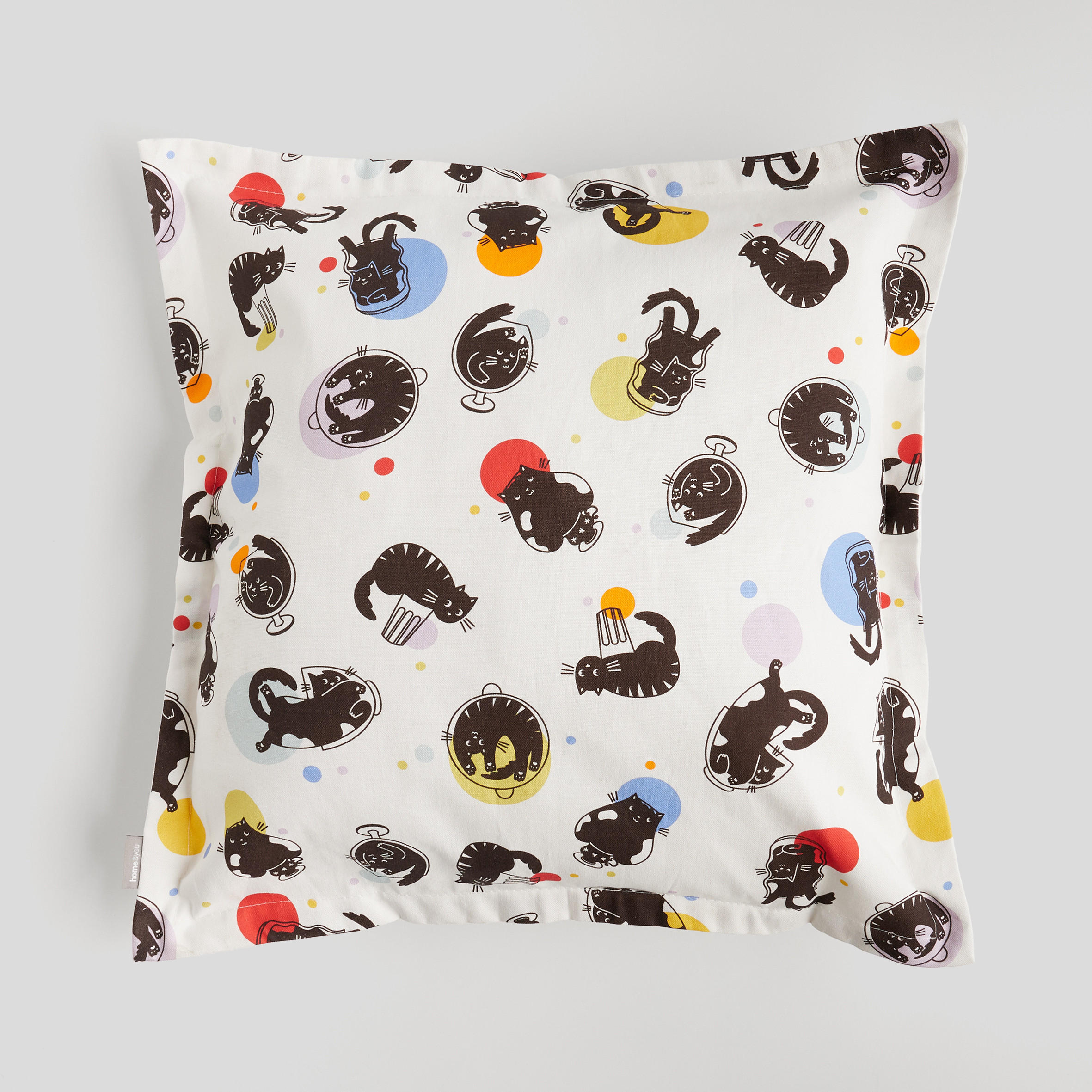 KISSENBEZUG Sirino - Weiß, Textil (45/45cm) - home&you