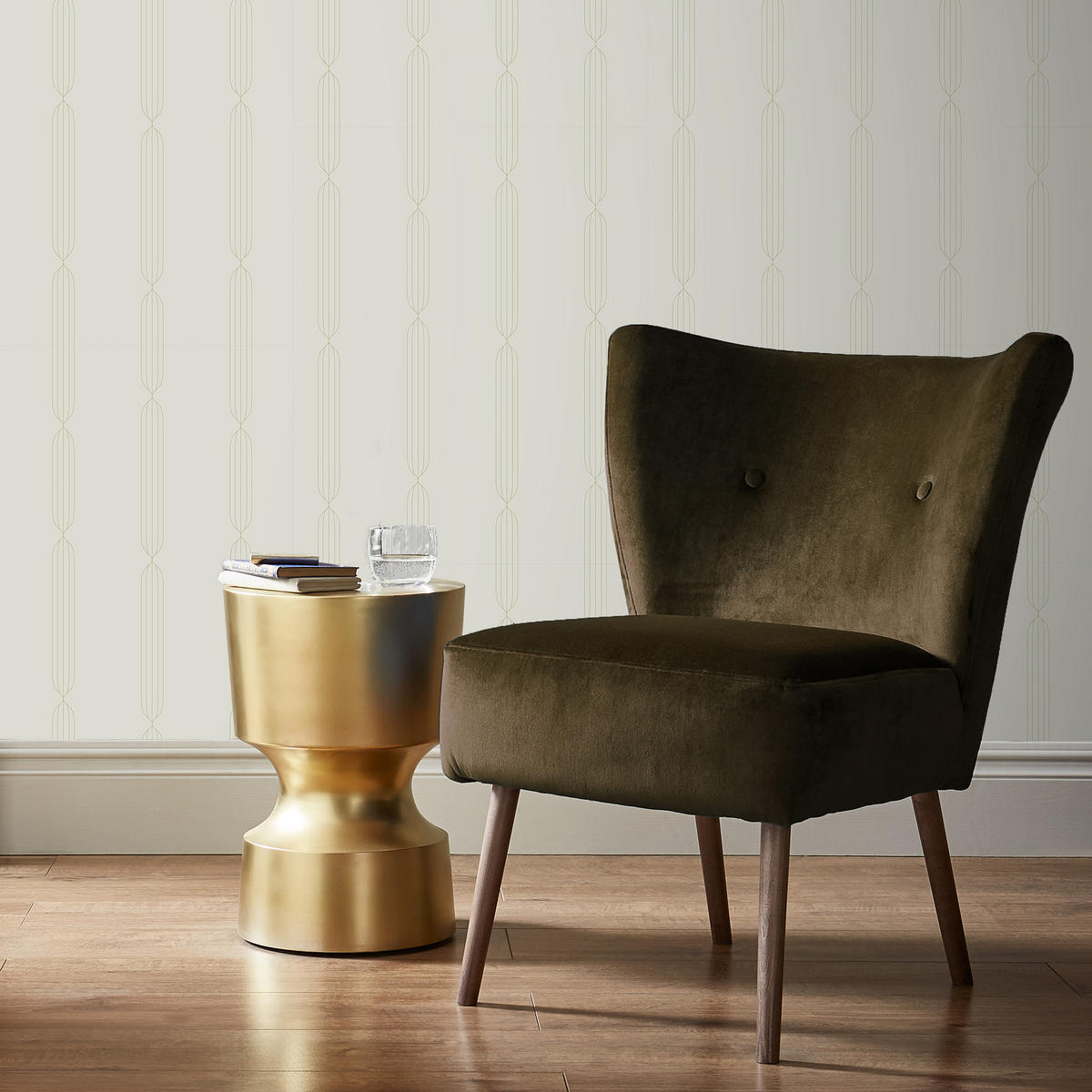 VLIESTAPETE Diamand 1000x52cm - Beige, Papier/Kunststoff (52/1000cm) - Art for the Home