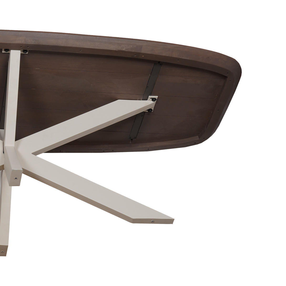 ESSTISCH Madison Beige 100/200/76 cm - Beige, Holz (100/200/76cm) - Starfurn