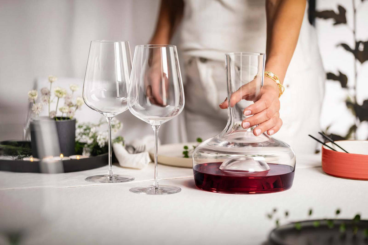 DEKANTIERKARAFFE Essenca transparent 0,75 Liter - Transparent, Glas (0.75L) - Eisch