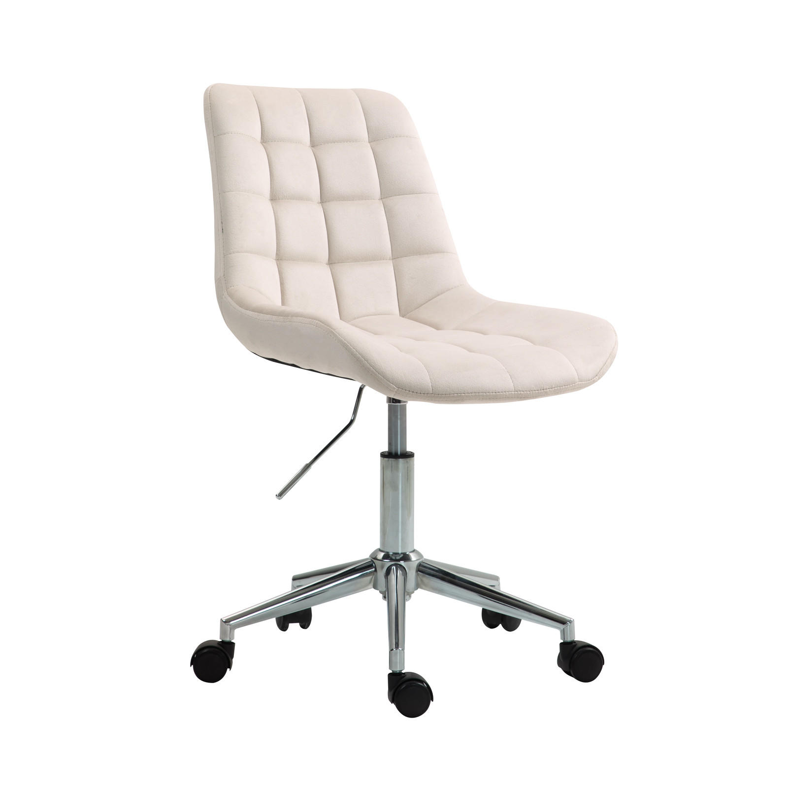 SCHREIBTISCHSTUHL MICKY Creme - Creme, Textil (50/92/54cm) - SVITA