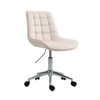 SCHREIBTISCHSTUHL MICKY Creme - Creme, Textil (50/92/54cm) - SVITA