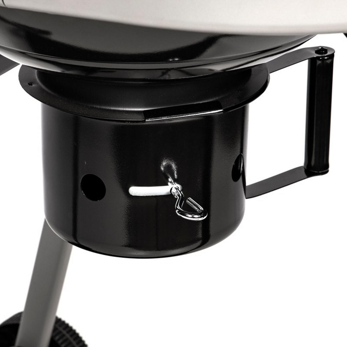 KUGELKOHLEGRILL Schwarz - Schwarz, Metall (67/102/67cm)