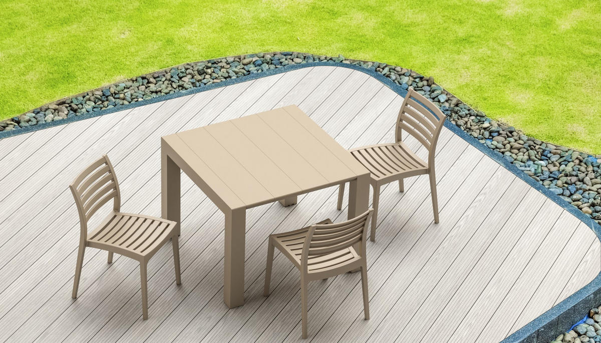 STUHL Argon Schlamm - Naturfarben, Kunststoff (48/82/58cm) - TPFGarden