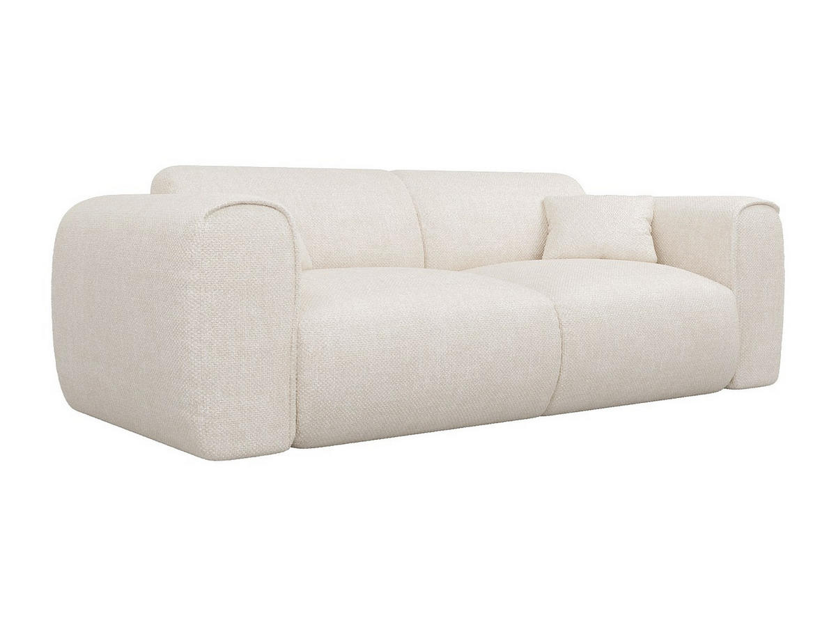 SCHLAFSOFA - 3 Personen - Stoff - Beige - - Beige, Textil (216/73/100cm) - Vente-Unique