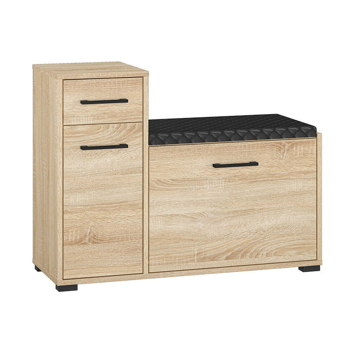 SCHUHSCHRANK – CARO 06 – 90 cm – Caro – Sonoma Eiche - Sonoma Eiche, Holzwerkstoff (90/68/34cm) - hi-markt