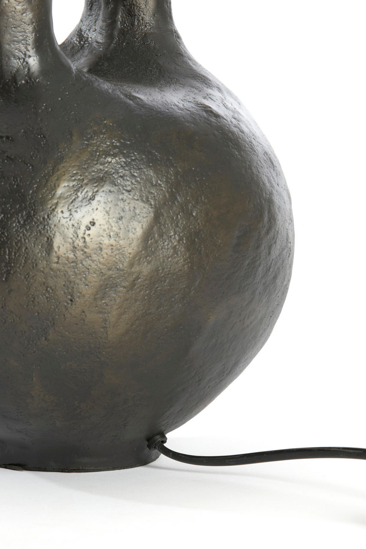 LAMPENFUSS Imola Grau Ø19/30 cm - Grau, Metall (19/17/30cm) - Light & Living