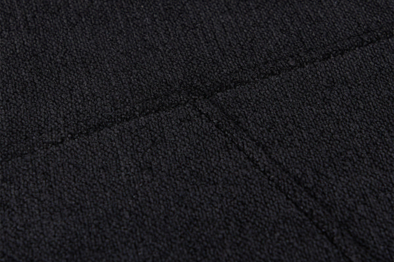 Thumbnail - Kawola Designsofa, Schwarz, Textil, Nachbildung, 3-Sitzer, Füllung: Schaumstoff, Ottomane rechts, 280x92x158 cm, Wohnzim...