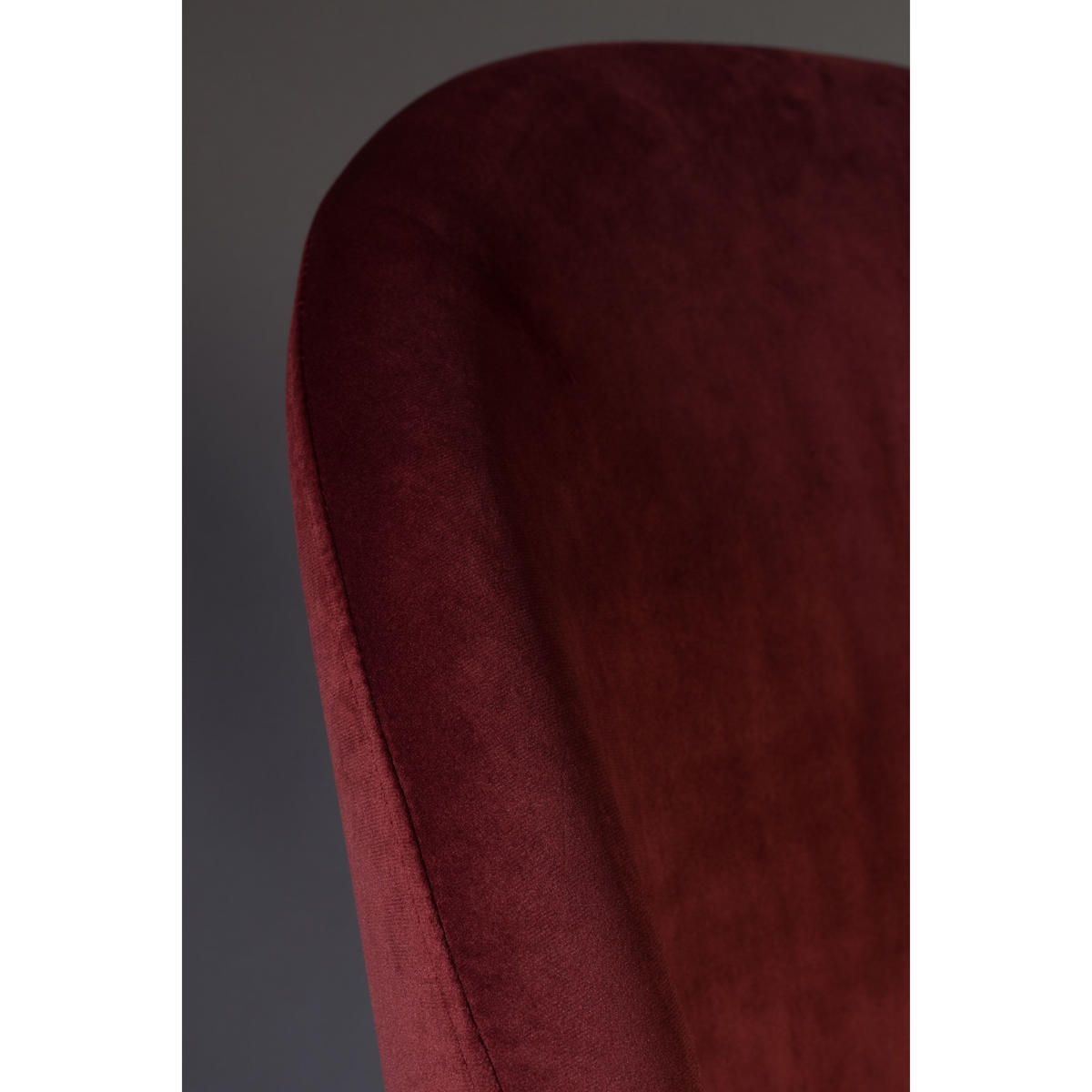ESSZIMMERSTUHL Barbara Rot - 2 er Set - Rot, Textil (51/85.5/59cm) - Dutchbone