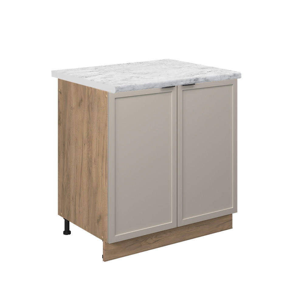 DISKB&Auml;NKSSK&Aring;P Fame-Line Gr&aring;beige 80 cm , AP Marble Gr&aring;, Honungsek 82/80/60 cm