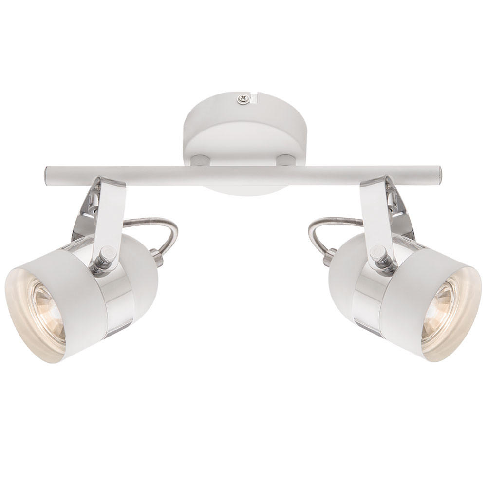 LED DECKENLEUCHTE CALGARY Weiß - Weiß, Metall (30/8.5/14.5cm)
