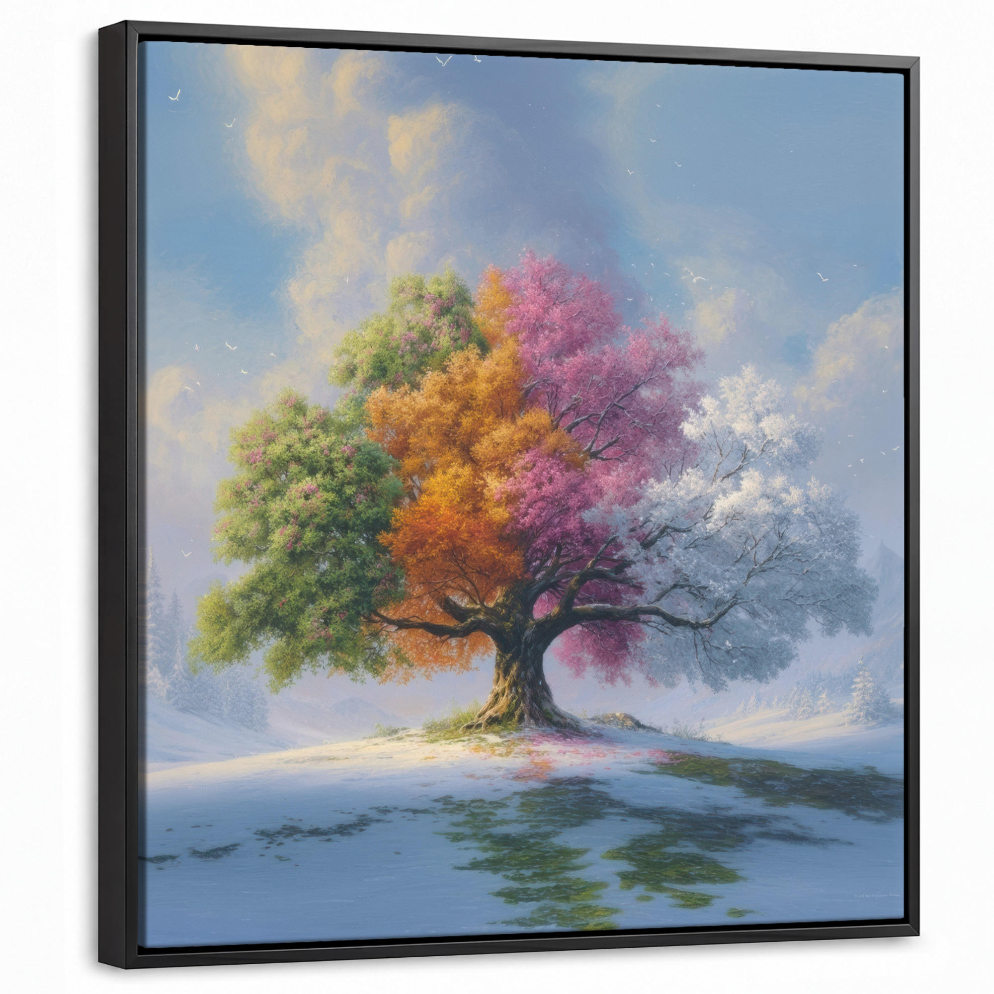 MuchoWow Leinwand Mehrfarbig 50x50 cm