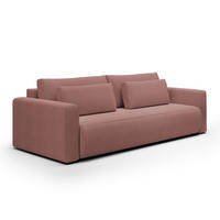 SOFA Evy 3 Sitzplätze Rose - Pink, Holz (238/82/105cm) - Petits-meubles