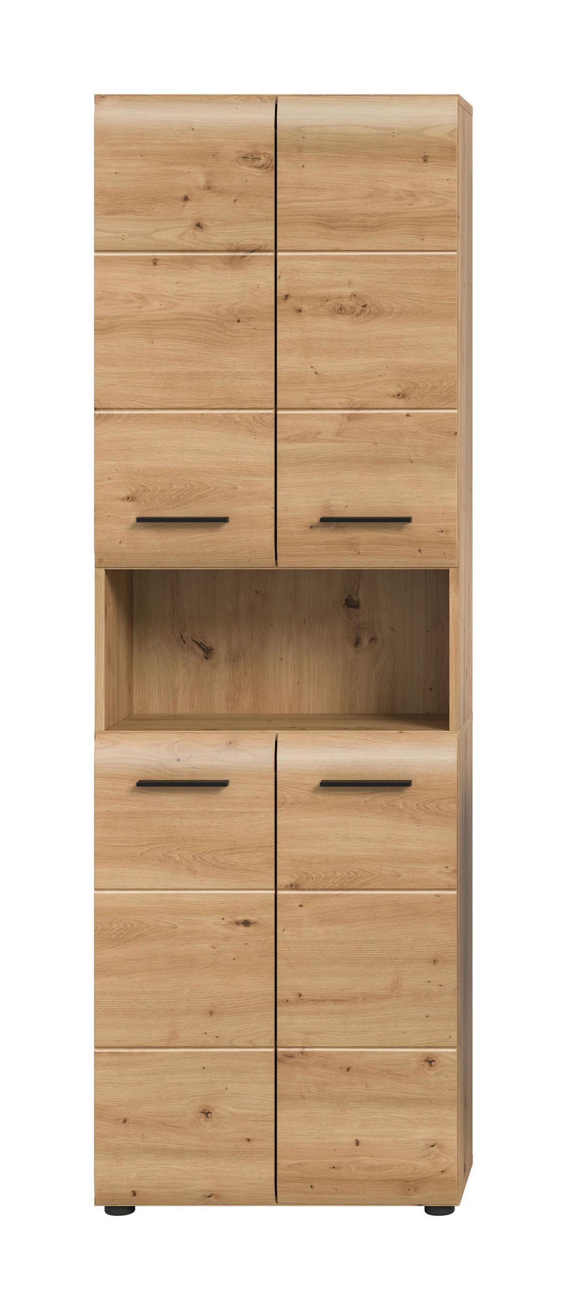 HOCHSCHRANK breit ICE (B/H/T: ca. 60/185/30 cm) in Artisan Oak Nachbildung/Artisan Oak Nachbildung - Eiche Artisan, Holz (60/185/30cm)