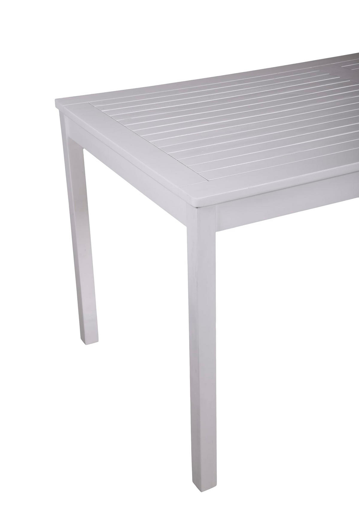 GARTEN-SITZGRUPPE Lyon 5-teilig Gartenmöbel-Set - Weiß, Holz - DELUKE