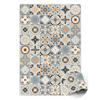 VINYL TEPPICH 150x225 cm Spanische Kacheln - Beige/Multicolor, Kunststoff (150/225cm) - TULUP