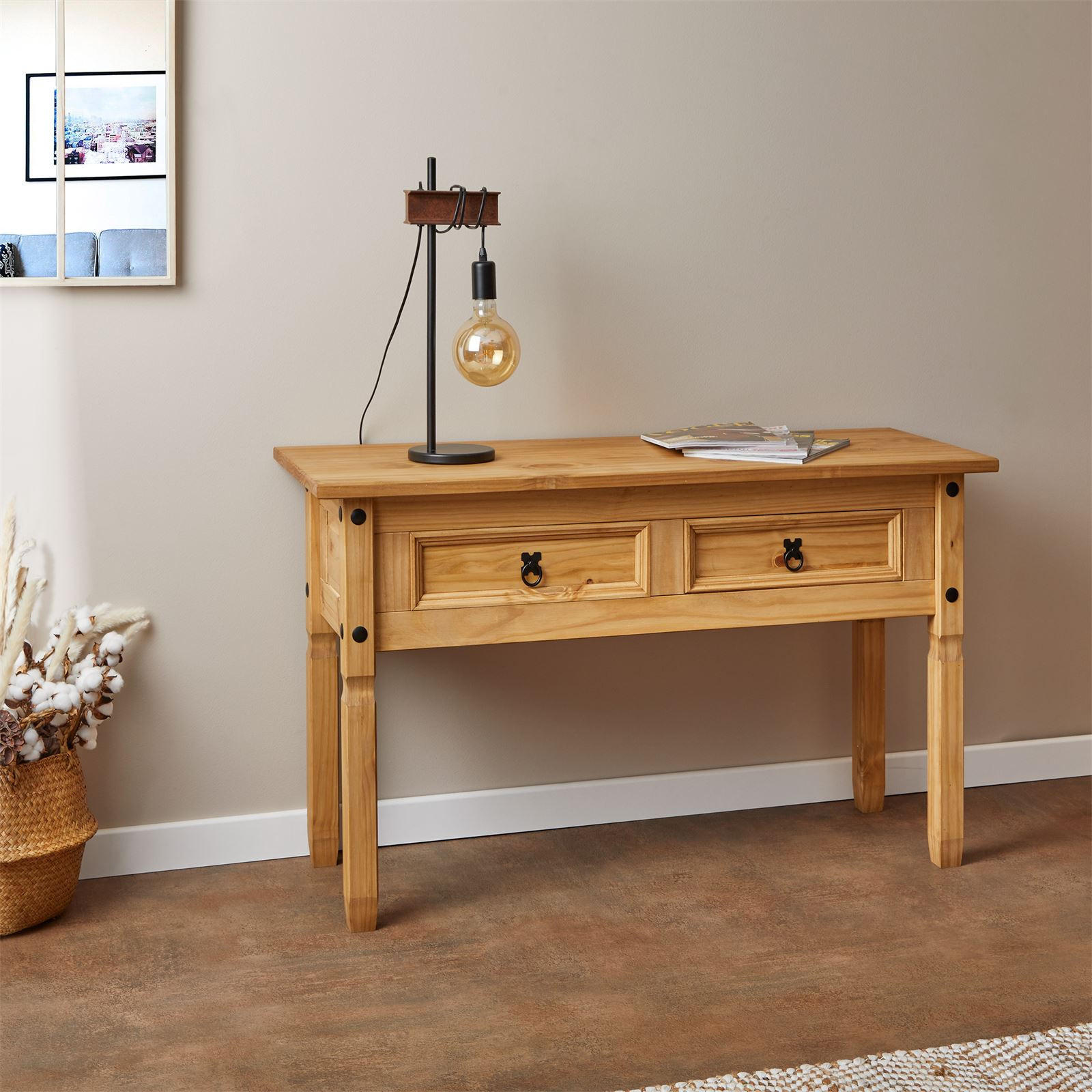 KONSOLENTISCH SALSA - Kieferfarben, Holz (48/127/73cm) - CARO-Möbel