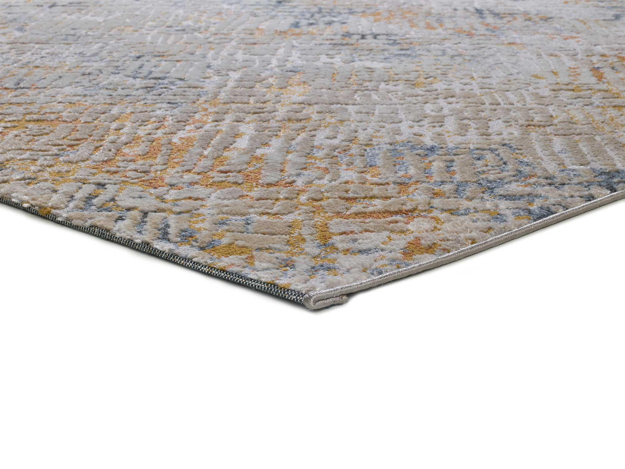 VINTAGE-TEPPICHE Beige Kilis 77/150 cm - Pastellblau/Beige, Naturmaterialien/Textil (77/150cm) - Atticgo