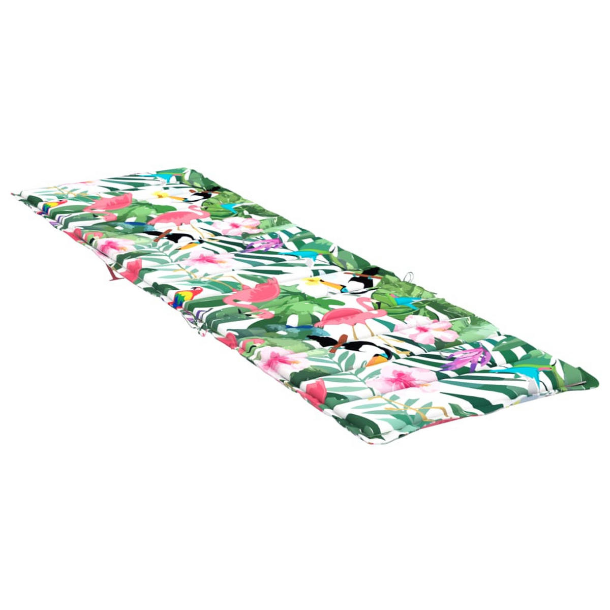 SONNENLIEGEN-AUFLAGE Mehrfarbig Oxford-Gewebe - Braun, Textil (70/4/200cm) - vidaXL