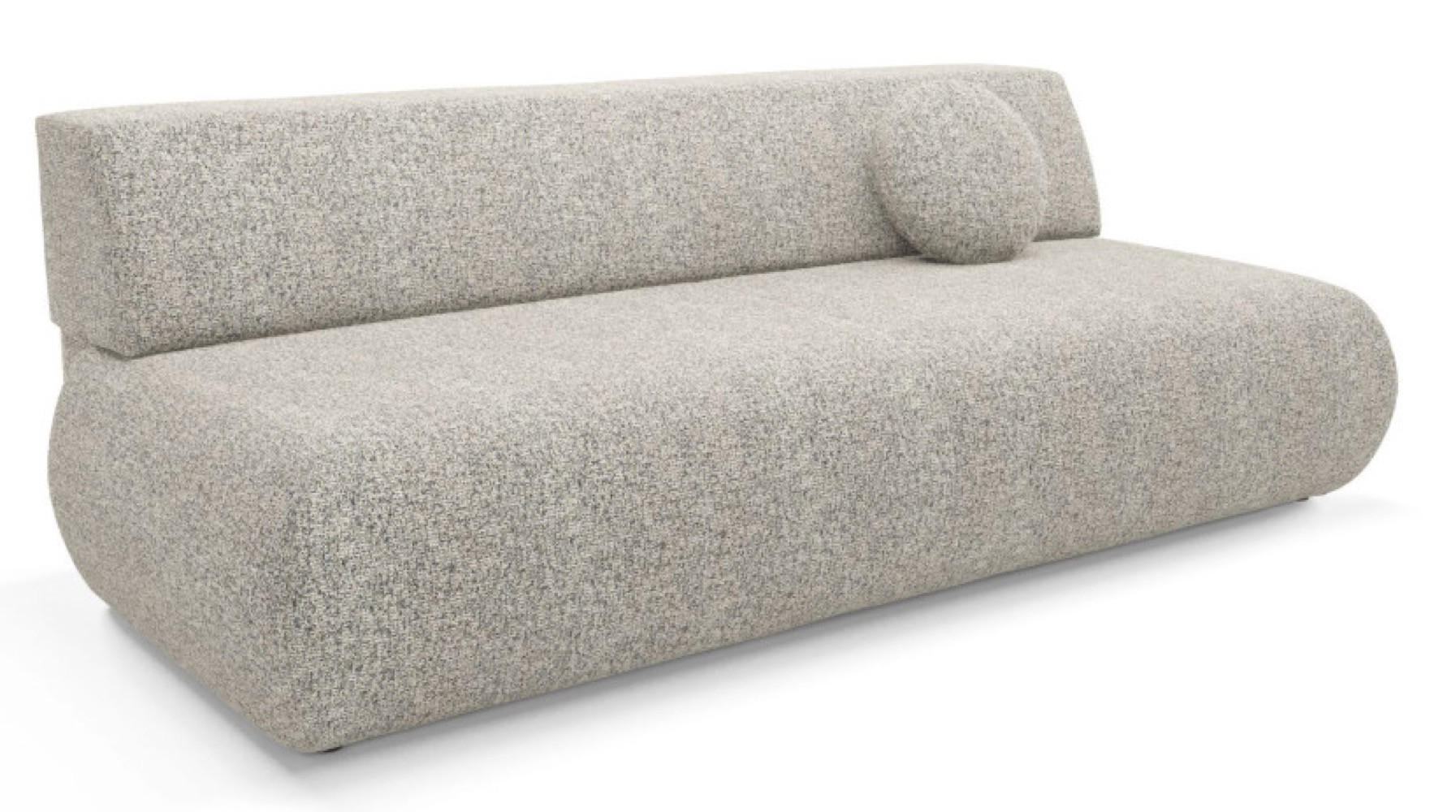 Sepro Meble Sofa Grau 214x74x100 cm