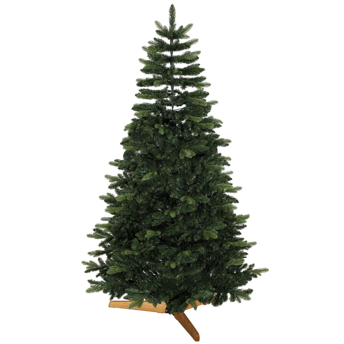 WEIHNACHTSBÄUME Grün 115.0/115.0/180.0cm - Grün, Kunststoff (180cm)
