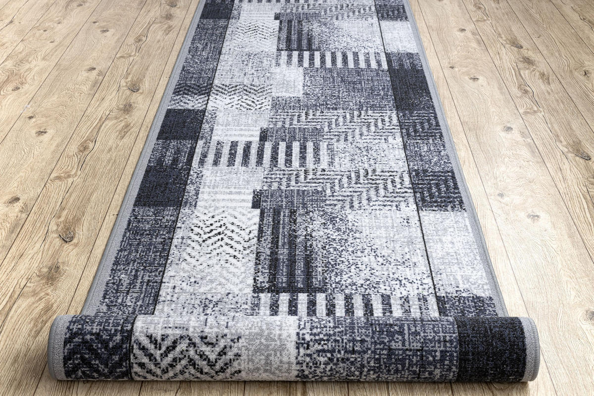 LÄUFER Antirutsch ESSENZA 80/230 cm - Grau, Textil (80/230cm) - rugsX