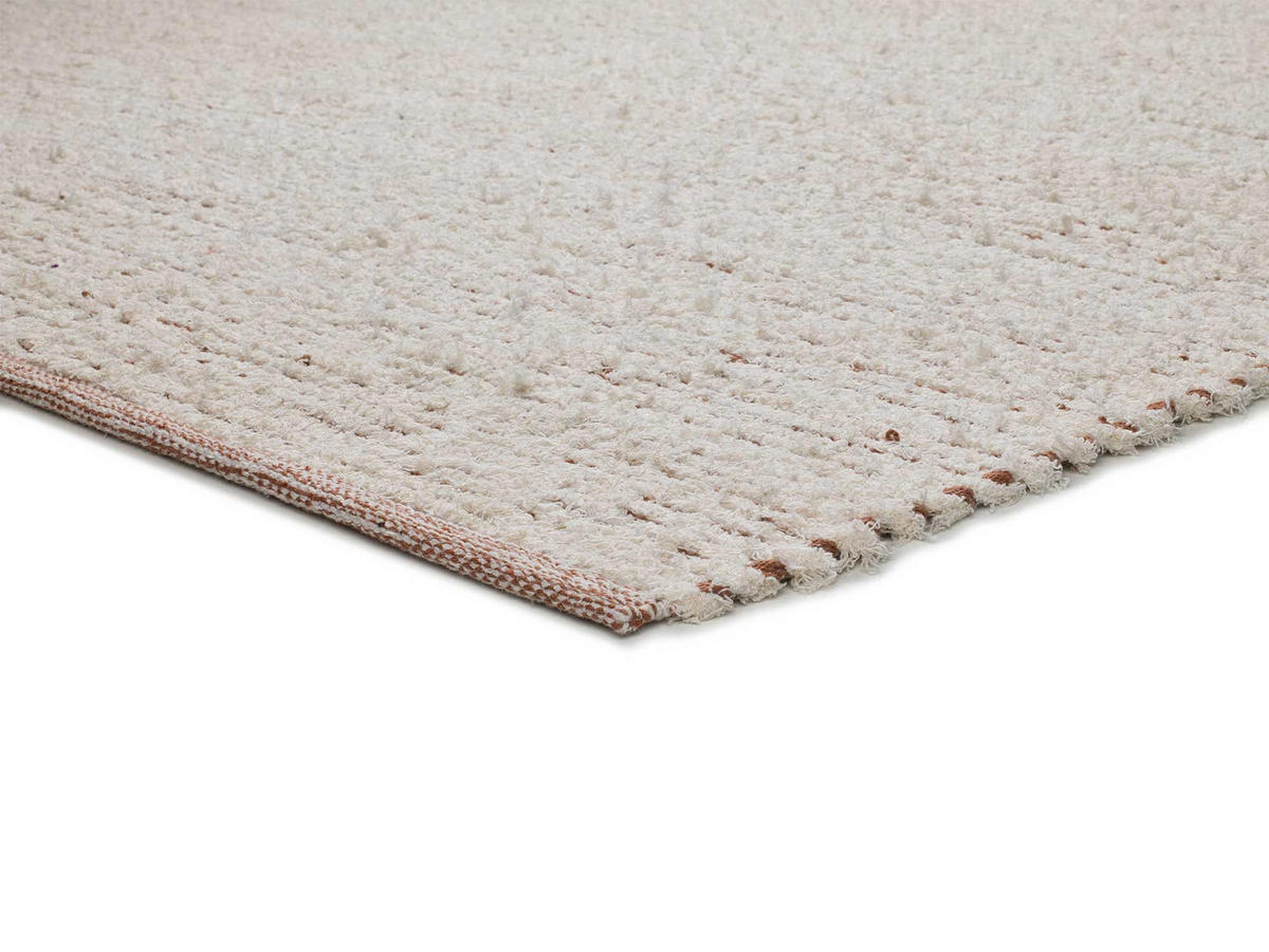 HANDWEBTEPPICH Creme Reimagine 120/170 cm - Creme, Naturmaterialien/Textil (120/170cm) - Atticgo