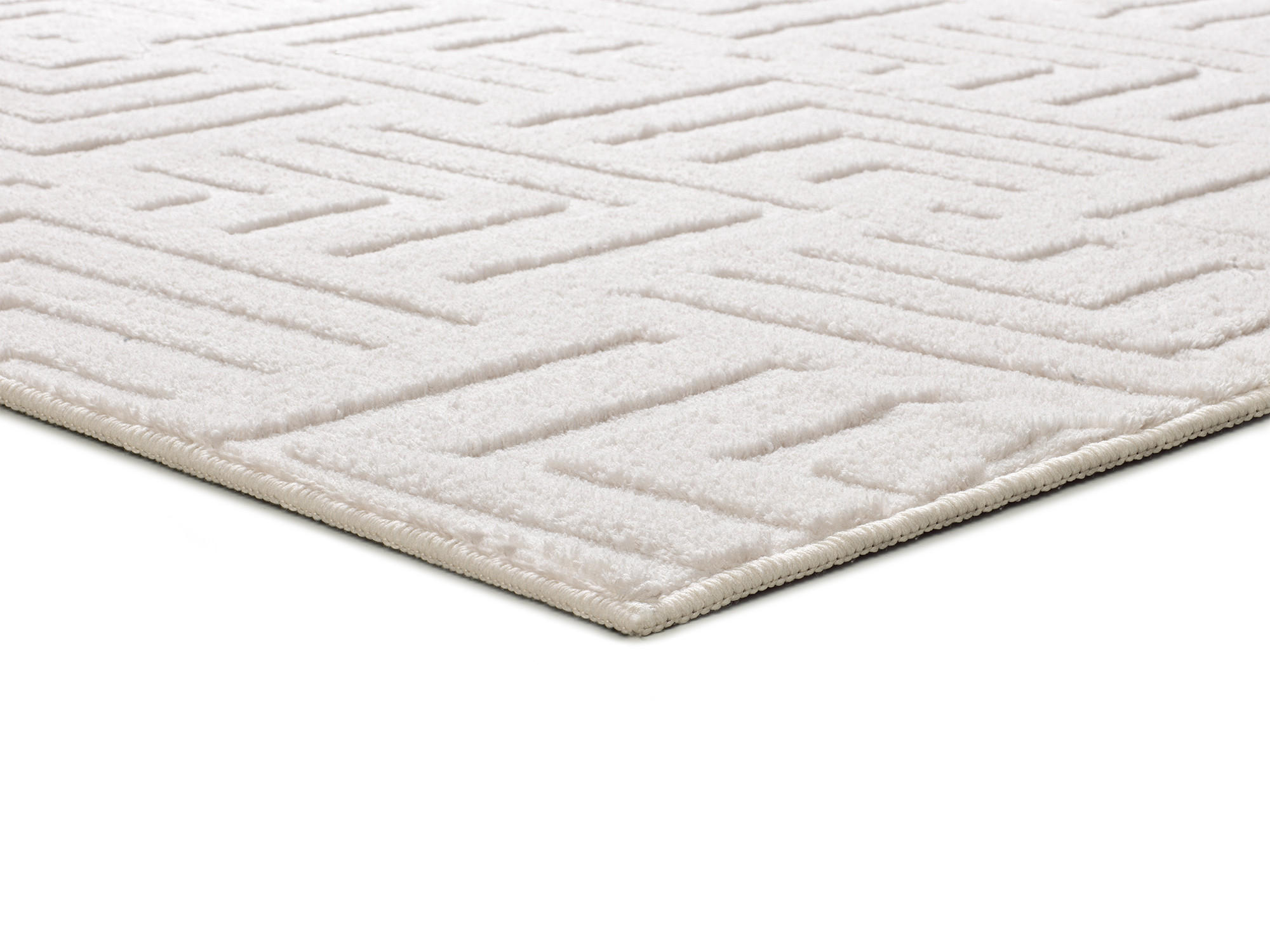 WEBTEPPICH waschbar Creme Estilo 120/170 cm - Creme, Textil (120/170cm) - Atticgo