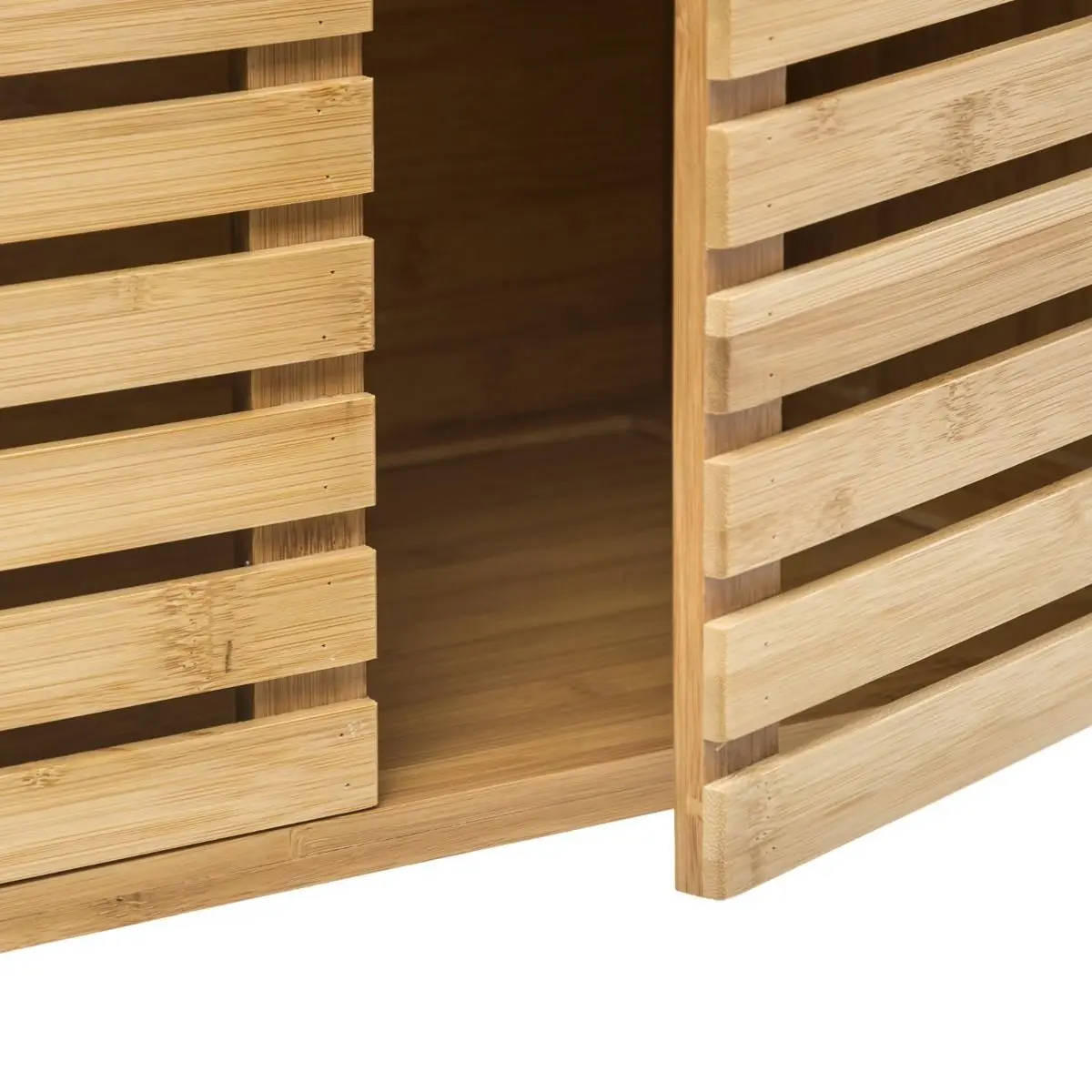 WASCHBECKENUNTERSCHRANK 60/28/80 cm - Beige, Naturmaterialien (60/80/28cm)