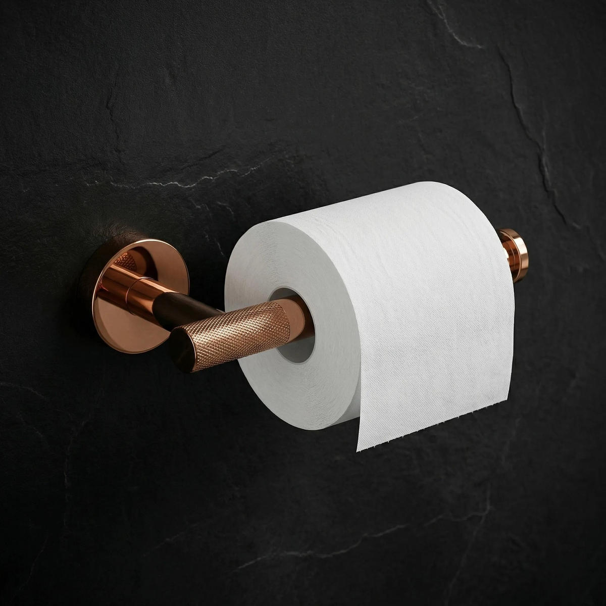 HALTER Für Toilettenpapier Rea 6611 Modern Copper - Kupferfarben, Metall (17.5/5/8cm) - REA