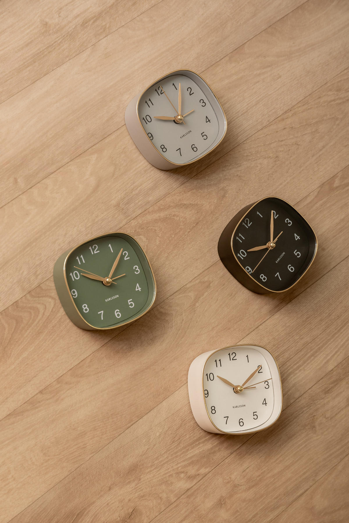 WECKER Travel 8.5/8.5/8.5 cm - Grau, Kunststoff (8.5/8.5/8.5cm) - Karlsson