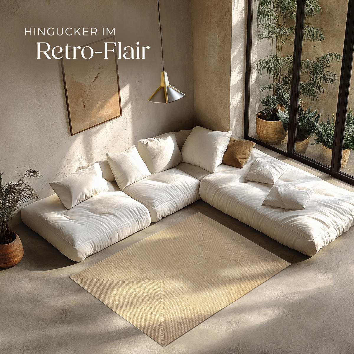 GEFLOCHTENER-TEPPICH Vibe,strapazierfähig und pflegeleicht,braun - Braun, Textil (120/170cm) - tectake