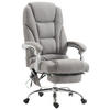 BÜROSTUHL Pacira, Stoff mit Massagefunktion Grau - Grau, Textil/Metall (68/127/64cm) - TPFLiving