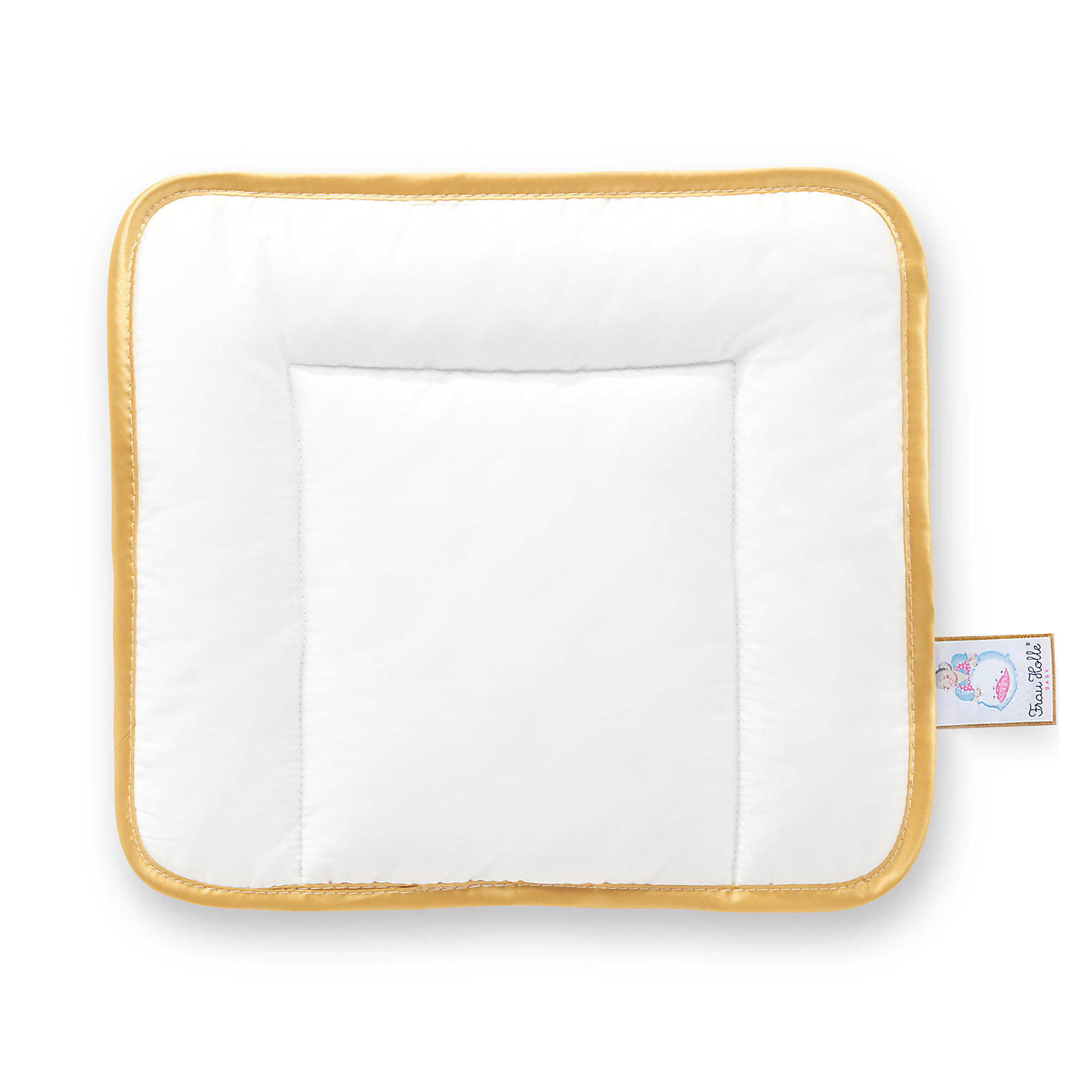 BABYKOPFKISSEN BABY Baumwolle pflegeleicht - Weiß, Naturmaterialien/Textil (35/40cm) - Frau Holle