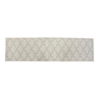 TEPPICH Polyester Orientalisch (60 x 240 x 1 cm) - Weiß, Kunststoff (60/240cm) - DKD Home Decor