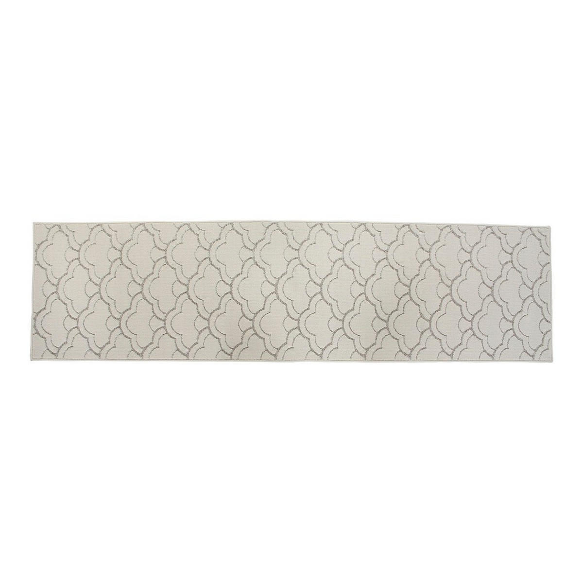 TEPPICH Polyester Orientalisch (60 x 240 x 1 cm) - Weiß, Kunststoff (60/240cm) - DKD Home Decor
