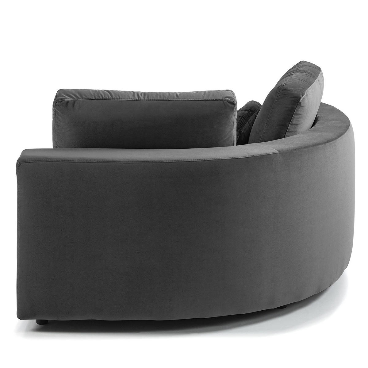 MODULLONGCHAIR - Grau, Textil (129/74/167cm) - home24