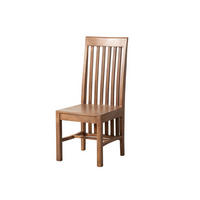 STUHL Massivholz 45 x 51 x 108 cm beige TOULOUSE #13 - Beige, Holz (45/108/51cm) - Massivmoebel24
