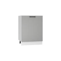 SPÜLENUNTERSCHRANK D60ZL S/1 - Morvex - Robust & langlebig, mit 1 Schublade - Grau, Holz/Metall (60/82/52.4cm) - ROYAL24_MARKT
