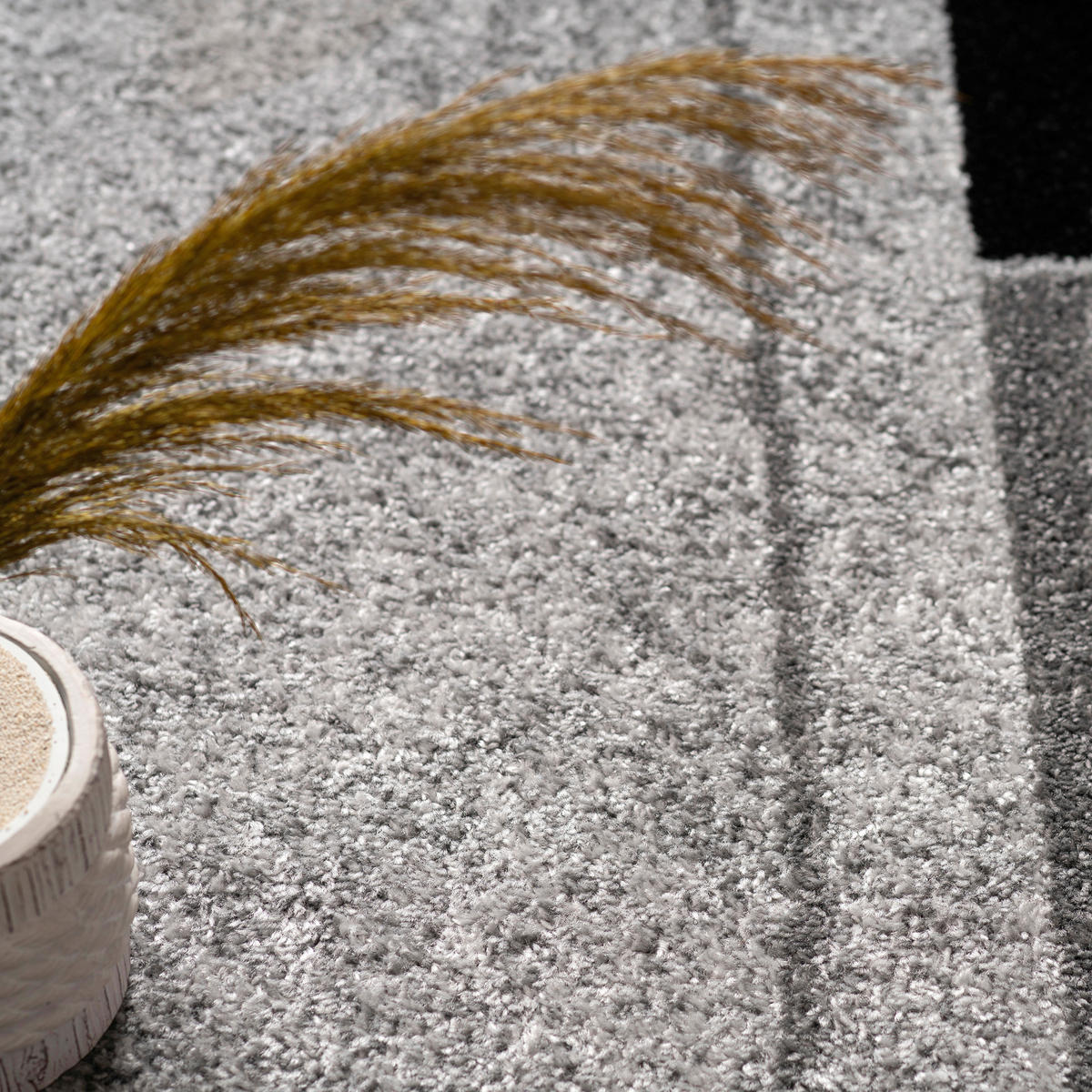 KURZFLORTEPPICH 60/100 cm Sinai 54 - Grau, Textil (60/100cm) - Paco Home